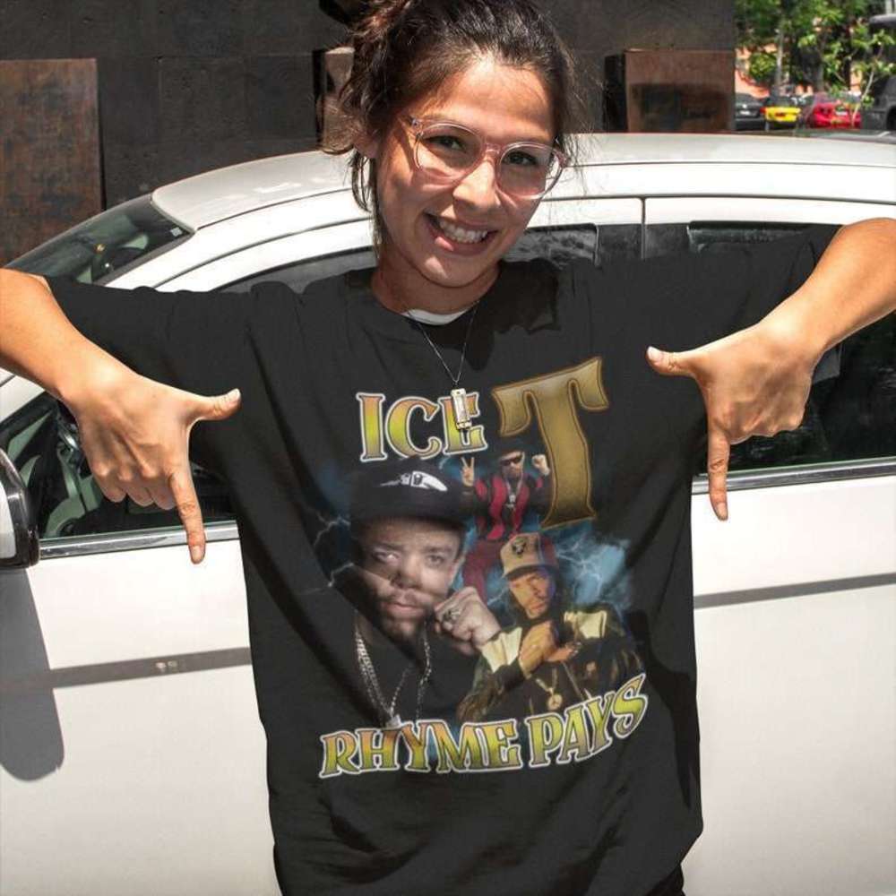 Ice T West Coast Rap Legend Music Fan Graphic T-Shirt